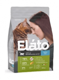 Elato Holistic - Сухой корм для кошек, для красивой кожи и шерсти, с Рыбой