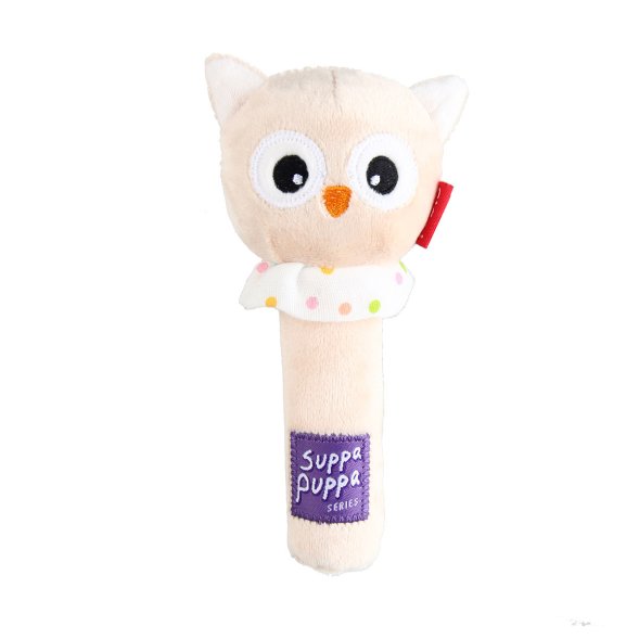 GiGwi - Игрушка для собак, &amp;quot;Сова&amp;quot; с пищалкой, 15 см
