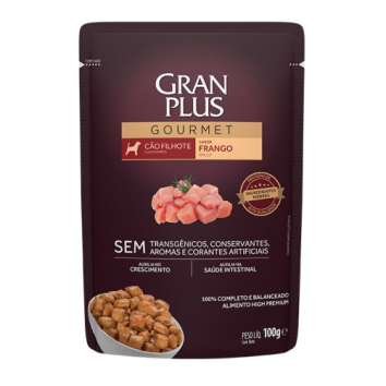 GranPlus Puppy - Консервы для щенков, с Курицей, 100 гр