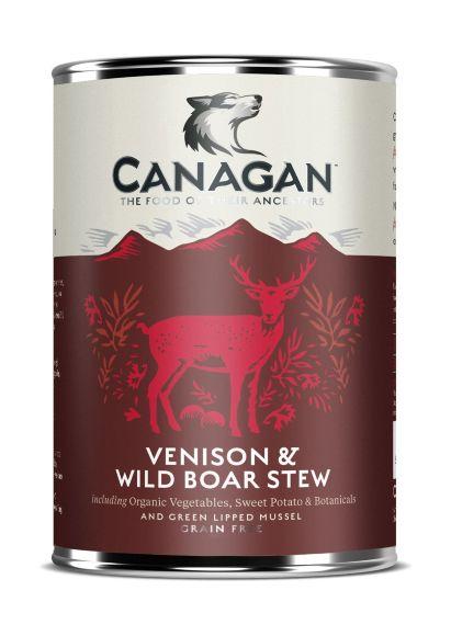Canagan Venison & Wild Boar - Консервы для собак с олениной и кабаном 400гр