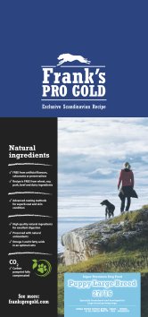 Frank&amp;#039;s ProGold - Корм для щенков крупных пород 15 кг (Puppy Large Breed 27/16)
