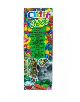 Cliffi - палочки для шиншилл с овощами и медом