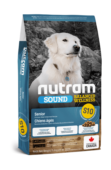 Nutram S10 Senior - Сухой корм для пожилых собак