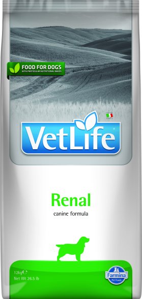 Farmina Vet Life Renal - Лечебный корм для собак при почечной недостаточности