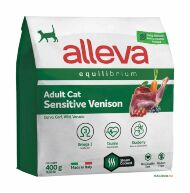 Alleva Equilibrium Sensitive - Сухой корм для взрослых кошек, при чувствительном пищеварении, оленина с рисом