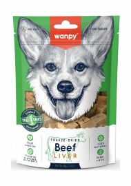 Wanpy Dog - Сублимированное лакомство для собак "Говяжья печень" 40 г