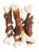 Мнямс - Лакомство для собак ассорти кальцинированные косточки с куриным и утиным мясом 340 г