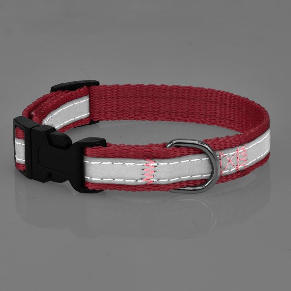 Tappi - Ошейник для собак со светоотражающей лентой, диока, 24-35см