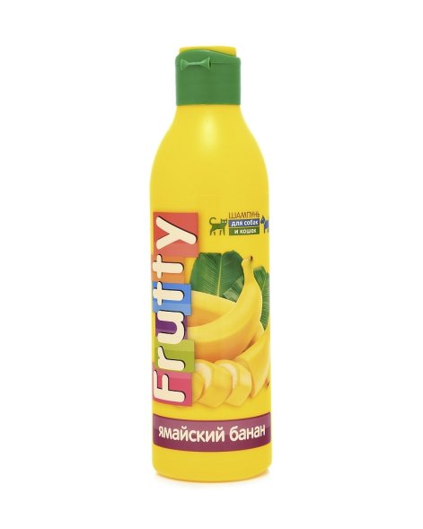 Frutty - Шампунь для собак и кошек, ямайский банан, 250 мл