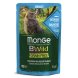 Monge Cat BWild Grain Free - паучи из анчоусов с овощами для взрослых кошек 85г