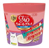 INABA - Лакомство для кошек, тунец из трёх океанов, для гурманов 14гр*120