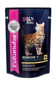 Eukanuba Senior - Консервы для пожилых кошек 85 гр