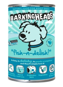 Barking Heads - Консервы для собак с лососем, тунцом и сельдью