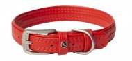 Rogz Leather - Ошейник для собак красный размер M