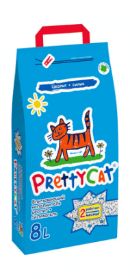 Pretty Cat - Наполнитель впитывающий для кошачьих туалетов