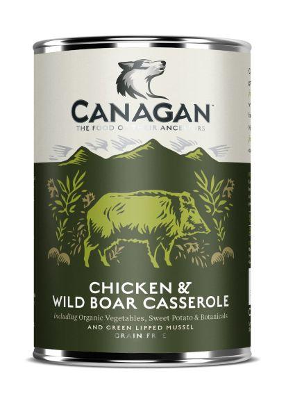 Canagan Chicken & Wild Boar - Консервы для собак с курицей и кабаном 400гр