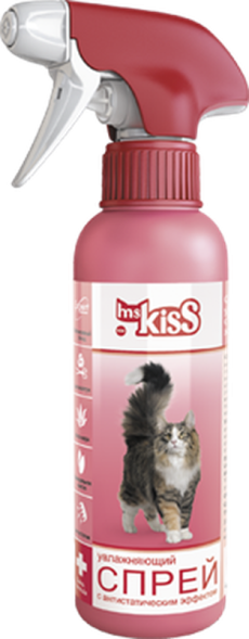 Ms. Kiss - Спрей для ухода за шерстью кошек с антистатическим эффектом