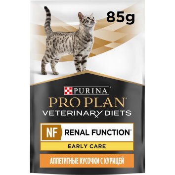 Purina Pro Plan - Паучи для кошек, кусочки в соусе при патологии почек, начальная стадия, с курицей 85гр ()