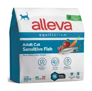 Alleva Equilibrium Sensitive - Сухой корм для взрослых кошек, при чувствительном пищеварении, рыба с рисом