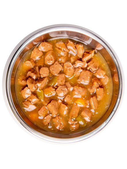 Monge Cat BWild Grain Free - паучи из лосося с креветками и овощами для стерилизованных кошек 85г