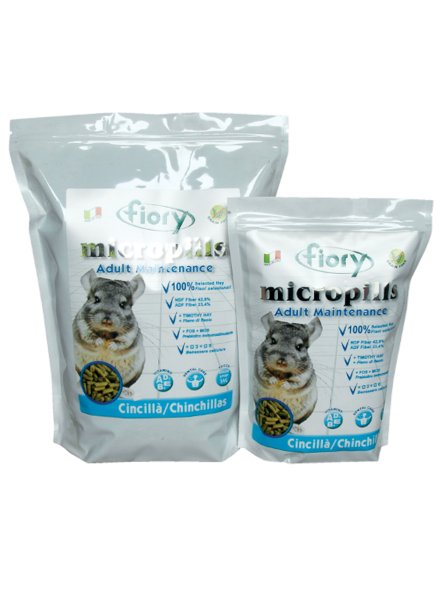 Fiory - Micropills Chinchillas корм для шиншилл 850г