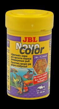 JBL NovoColor - Основной корм в форме хлопьев для усиления окраски пресноводных аквариумных рыб