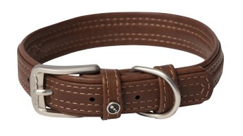 Rogz Leather - Ошейник для собак коричневый размер M