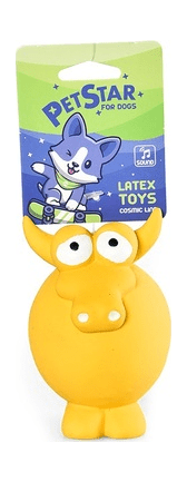 Pet Star - Игрушка для собак, Бычок, Латекс, 12*6*7 см