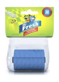 Mr.Fresh - Пакеты для уборки фекалий, 20 шт