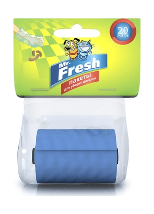 Mr.Fresh - Пакеты для уборки фекалий, 20 шт