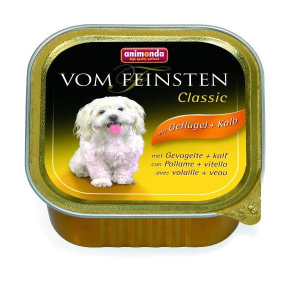 Animonda Vom Feinsten Classic - с мясом домашней птицы и телятиной 150 гр