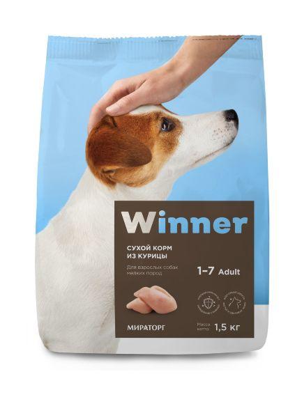 Winner - Сухой корм для взрослых собак мелких пород