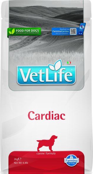 Farmina Vet Life Cardiac - Лечебный корм для собак при заболеваниях сердца