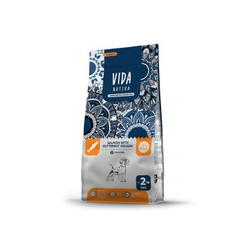 Vida Nativa - Сухой корм для взрослых собак мелких пород, с лососем и тыквой