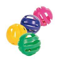 Trixie - Набор пластмассовых мячиков для кошек 4шт