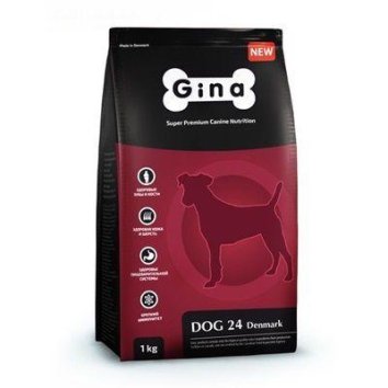 Gina Dog-24 - Сухой корм для взрослых Собак с ягненком 18 кг