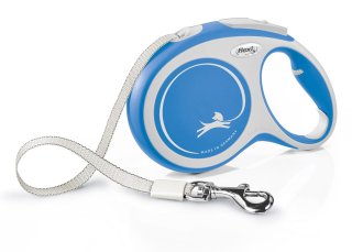 Flexi - Поводок-рулетка для собак, ленточный, 8 м до 50 кг (New Comfort L)