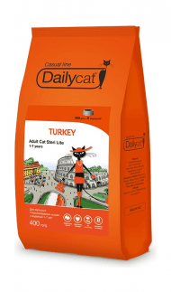 Dailycat Casual Line - Сухой корм для взрослых стерилизованных кошек, с Индейкой
