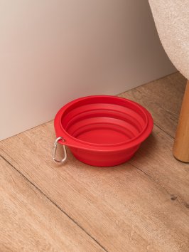 PetSHOP - Миска складная силиконовая для животных, 16,5 см