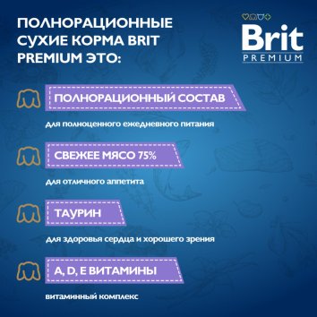 Brit - Пауч для взрослых собак всех пород, С Ягненком в соусе, 85 гр