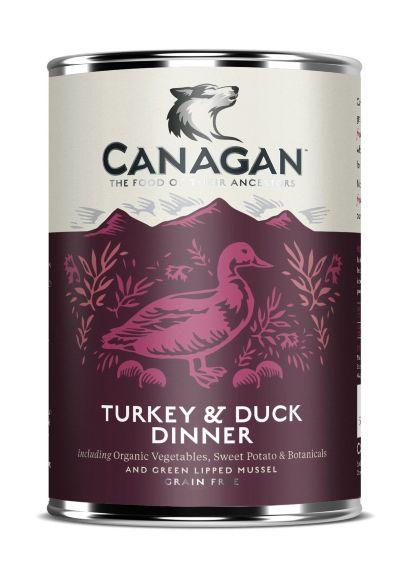 Canagan Turkey & Duck Dinner - Консервы для собак с индейкой и уткой 400гр