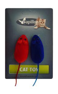 Papillon - Набор Мышек для Кошки (Вельвет 2 шт)
