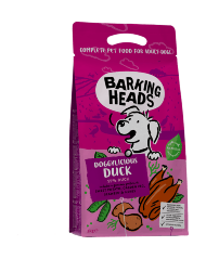 Barking Heads Doggylicious Duck - Беззерновой сухой корм для собак с уткой