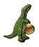 Tuffy Jr Dinosaurus T-Rex - Супер прочная игрушка для собак Тиранозавр Рекс, прочность 7/10