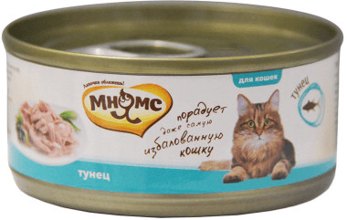 Мнямс - Консервы для кошек Тунец в нежном желе 70 г