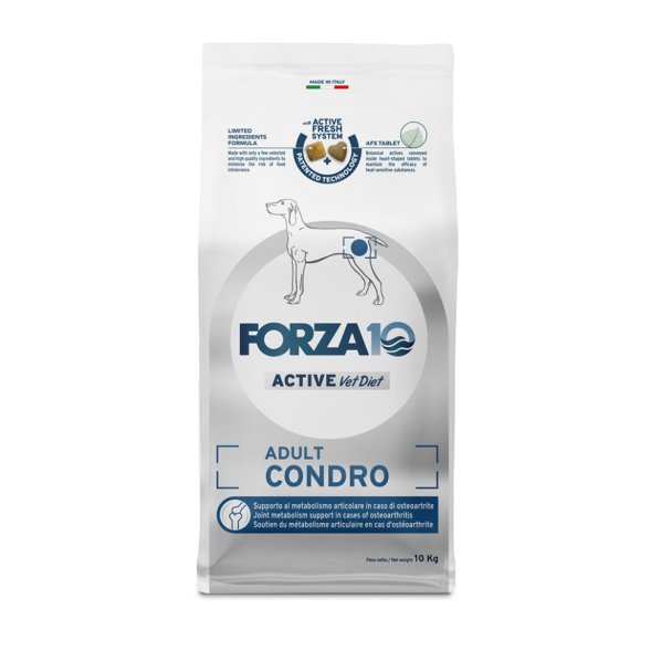 Forza10 Condro - Для взрослых собак Всех пород, при проблемах опорно-двигательного аппарата (Active Adult Condro)