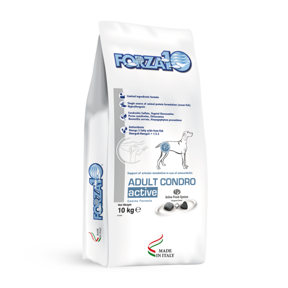 Forza10 Condro - Для взрослых собак Всех пород, при проблемах опорно-двигательного аппарата (Active Adult Condro)