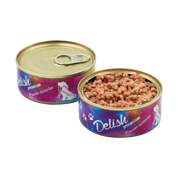 Delish - Консервы для щенков с мясным ассорти, 100гр (PUPPY)