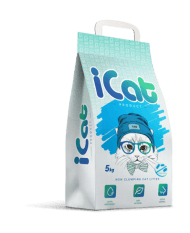 iCAT - Впитывающий аттапульгитовый наполнитель антибактериальный, 5 кг