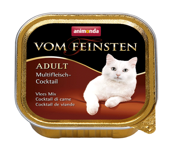 Animonda Vom Feinsten Adult - Консервы для взрослых кошек с коктейлем из разных сортов мяса